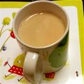 うの★'s cooksnap of when they made スタバみたいなほうじ茶ソイラテ♡.