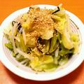 クック4X6BKA☆'s cooksnap of when they made もやしとキャベツの塩昆布ナムル.