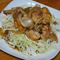 ☆優緋's cooksnap of when they made 鶏胸肉の黒酢照り焼き.