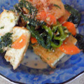 のじまさん's cooksnap of when they made なんの変哲もない厚揚げと小松菜の炒め煮.