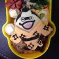 ナオッシー's cooksnap of when they made 妖怪ウォッチ☆ ウィスベエ ☆キャラ弁.