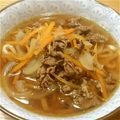 a_jiko's cooksnap of when they made 簡単！パパっと肉うどん☆.