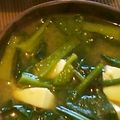 olive11's cooksnap of when they made ＊ヘルシー＊ほうれん草と豆腐の味噌汁＊.