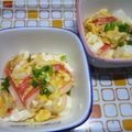 Jock's cooksnap of when they made 豆腐とカニカマ玉.