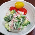 まやしゅうまま's cooksnap of when they made ブロッコリーのガーリックマヨサラダ♪.