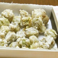 umemodoki's cooksnap of when they made ウド、ふきのとう、太いネギの天ぷら.
