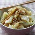 よもまめころりん's cooksnap of when they made 甘辛照旨★　えのキャベどん！.