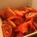 BiwacoJune's cooksnap of when they made トマトのごまぽん和え.