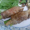 しもきゅう's cooksnap of when they made アスパラとキノコの肉巻き.
