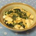さやねぇ☆'s cooksnap of when they made 簡単♪離乳食中期~ほうれん草卵とじ丼.