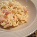 ありしあ's cooksnap of when they made 手作り卵白パスタのカルボナーラ.