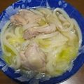 ひろひなり's cooksnap of when they made 激うま！　鶏塩うどん！ﾀﾞﾖ.