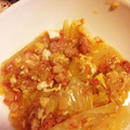 Yukimi223's cooksnap of when they made コンビーフ(缶詰め)と白菜の卵とじ.