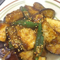 B21's cooksnap of when they made 簡単副菜♡厚揚げと茄子のとろりん生姜炒め.