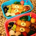 Takahashi9's cooksnap of when they made キャラ弁★リラックマ(お稲荷さん).