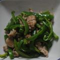 けいじゅ～☆'s cooksnap of when they made 簡単！豚肉とピーマンの塩胡椒炒め.