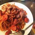 恋するマリア様's cooksnap of when they made 我が家のナポリタン.