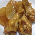 キタマニ's cooksnap of when they made 時短☆大根と鶏手羽元の照煮.