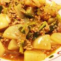とろけい's cooksnap of when they made ☆大根と合挽き肉のカレー煮☆.