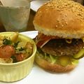 えりこは's cooksnap of when they made パテから手作りジューシーハンバーガー！.