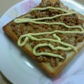 ｺｱﾗ's cooksnap of when they made マヨ納豆のトースト.