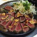 モカラテパトラ's cooksnap of when they made 牛肉のたたき～大人のわさびタレ～.