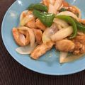 ＊ちびノブmama＊'s cooksnap of when they made 鶏胸肉のあっさりオイマヨ炒め♪.