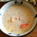 miyoshi8's cooksnap of when they made 鮭缶で☆簡単鮭チャウダー.
