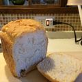 のんタイム's cooksnap of when they made 春の香り☆桜の葉と梅干の食パン.
