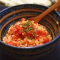 momocchan's cooksnap of when they made 朝食に♪トマトリゾット.