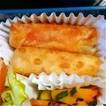 YuRinaS's cooksnap of when they made 餃子の皮で！ミニ・ブリトー☆.