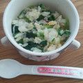 銀猫0w0's cooksnap of when they made 《子供ゴハン♪》小松菜としらすと卵の炒飯.