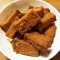 み〜や's cooksnap of when they made 給食によく出ていたきな粉揚げパン！.