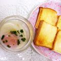 小梅チャン♡'s cooksnap of when they made メイソンジャーdeエッグスラット.