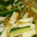 ぽん☆ちょこ's cooksnap of when they made 簡単和風☆キュウリと長芋の和え物.