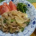 iceｰsand's cooksnap of when they made 豚肉のヨーグルト味噌炒め.