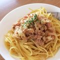 のりまる子's cooksnap of when they made ツナと玉ねぎの簡単パスタ♪.