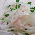 まさっぺぽん's cooksnap of when they made 大根かいわれ大根ｻﾗﾀﾞ.