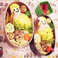 hanahi119's cooksnap of when they made マトリョーシカ弁当＠キャラ弁.