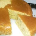 マキラ海月's cooksnap of when they made 炊飯器でキャラメルバナナケーキ♬.