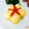 ジンベえちゃん's cooksnap of when they made お弁当のかわいいおかず♪ぷっくり卵茶巾.
