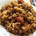 naaasy♔'s cooksnap of when they made 簡単♡焼肉のタレが決め手の納豆チャーハン.