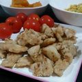 terakooo's cooksnap of when they made ♡さささみのにんにく醤油焼き♡.