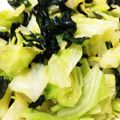 mipoyo's cooksnap of when they made キャベツとワカメのナムル.