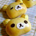 豆ゆり's cooksnap of when they made リラックマのコーヒークリームパン♡.