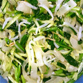 umeko0719's cooksnap of when they made 大根ときゅうりとほうれん草のナムル.