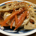 かめっちルンルン's cooksnap of when they made 蓮根と人参でいつものきんぴら.