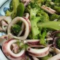 ミィ花's cooksnap of when they made 本格的に作るイカとブロッコリの炒め.