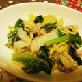 ひにょ's cooksnap of when they made 白菜と小松菜のポン酢和え.