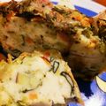 もか75's cooksnap of when they made ビーンズ＆野菜入りケークサレ.